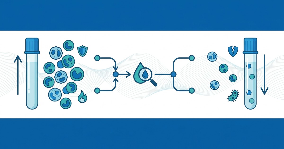 Leucocitose e Leucopenia: Interpretando Respostas Inflamatórias e Infecciosas